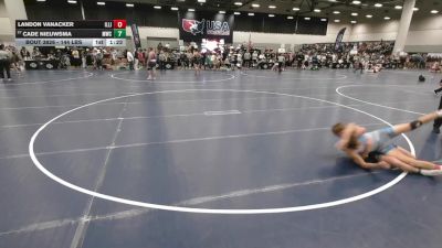 144 lbs Champ. Rd Of 16 - Landon Vanacker, Illinois vs Cade Nieuwsma, MATPAC Wrestling Club