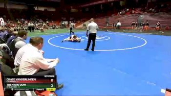 152 lbs D1 - Semi-finals (fri 7:30pm.) - Chase VanderLinden, Kaukauna vs Trenton Dow, Stoughton