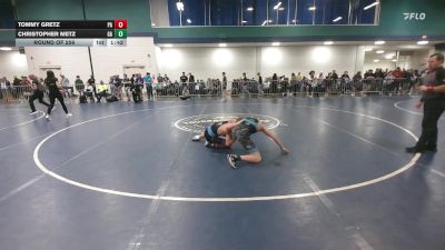 120 lbs Round Of 256 - Tommy Gretz, PA vs Christopher Metz, GA