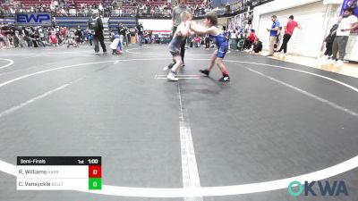 Semifinal - Ryker Williams, Harrah Little League Wrestling vs Cooper Vansyckle, Bridge Creek Youth Wrestling