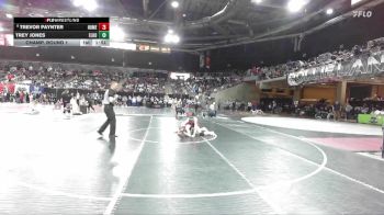 113 lbs Champ. Round 1 - Trey Jones, Elko vs Trevor Paynter, Homedale