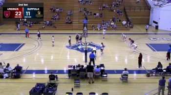 Replay: Suffolk vs Ursinus College | Aug 30 @ 12 PM