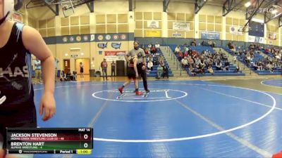 98 lbs Round 1 (8 Team) - Maverick Smith, Indian Creek Wrestling Club (S) vs Blaine Thornton, Alphas Wrestling