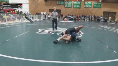 133 lbs Champ. Round 2 - Izaac Olivas, Leemore vs Evan Rabago, Mt San Antonio Community College