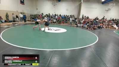 150A Quarterfinal - Joshua Garcia, Jackson Hole vs Braden Connolly, Green River