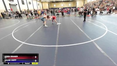 132 lbs Cons. Semi - Aiden Graner, MN vs Gauge Shipp, IL