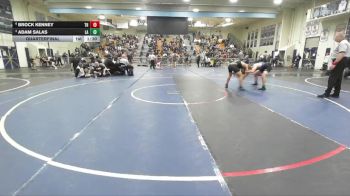157 lbs Quarterfinal - Adam Salas, Los Alamitos vs Brock Kenney, Trabuco Hills