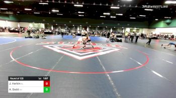 106 lbs Round Of 128 - Justin Harbin, AL vs Ayden Dodd, OH