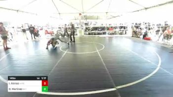 141 lbs Rr Rnd 3 - Isai Alonso, Hyperbolic WC vs Devin Martinez, 4kt