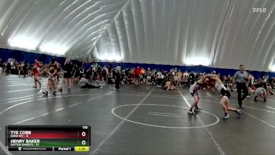 110 lbs Round 3 (8 Team) - Henry Baker, Dayton Bandits vs Tye Cobb, Noke RTC