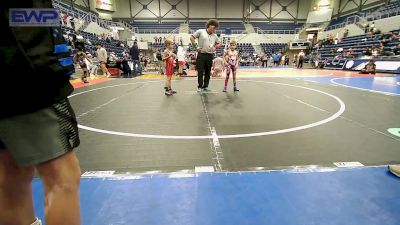 52 lbs Rr Rnd 3 - Mason Hileman, Clinton Youth Wrestling vs Hayes Guest, Hinton Takedown Club