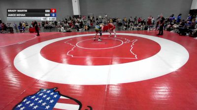 165 lbs Brady Martin, Team Kansas Gold vs Jance Novak, Washington