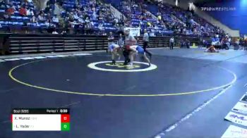 3 - 126 lbs Cons. Round 3 - Landon Yoder, Fort Defiance vs Xavier Munoz, Colonial Heights