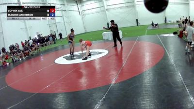 115 lbs Sophia Lee, Tennessee vs Jasmine Anderson, Iowa