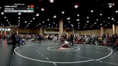 110 lbs 1st & 3rd (16 Team) - Sophia Lee, Patriots WC White vs Camila Robles, Not Plain Jane`s