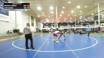 140 lbs Rr Rnd 5 - Michael Gorrell, Blue Knights Alpha vs Liam Lawler, Team Nauman DC United - HSC