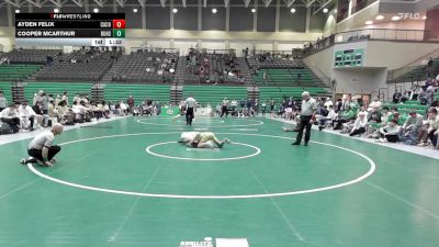 106 lbs 1st & 3rd (16 Team) - Ayden Felix, Camden County vs Cooper McArthur, Buford HS