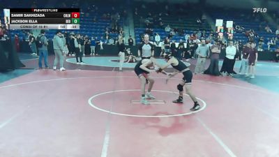 113 lbs Consi Of 16 #1 - Samir Sakhizada, Chelmsford vs Jackson Ella, Bedford