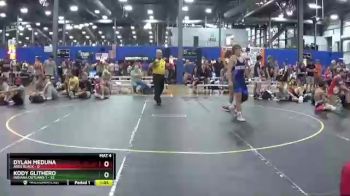 167 lbs Round 1 (6 Team) - Dylan Meduna, ARES Black vs Kody Glithero, Indiana Outlaws 1