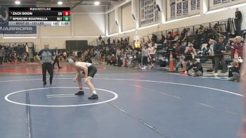 120 lbs Round Of 16 - Zack Dixon, Xavier vs Spencer Boatwalla, Wilton