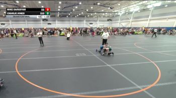 105 lbs Quarterfinal - Charlie Jones, Team Donahoe vs Mike Sargsyan, Unattached