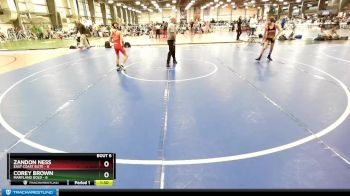 76 lbs Rd# 5- 3:45pm Friday Final Pool - Corey Brown, Maryland Gold vs Zandon Ness, East Coast Elite