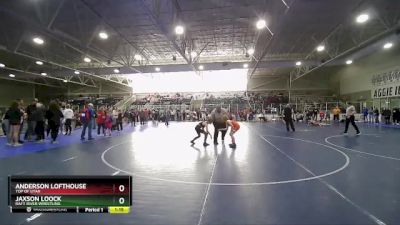 80 lbs Cons. Round 1 - Anderson Lofthouse, Top Of Utah vs Jaxson Loock, Raft River Wrestling