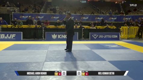 Neil Kumar Sethi vs Michael Aron Rohus 2026 Pan Jiu Jitsu IBJJF Championship