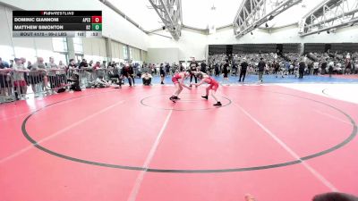 99-J lbs 3rd Place - Dominic Giannoni, Apex vs Matthew Simonton, Barn Brothers