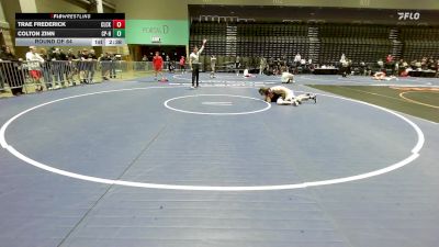 149 lbs Round Of 64 - Trae Frederick, Clackamas vs Colton Zinn, Cal Poly Humbolt
