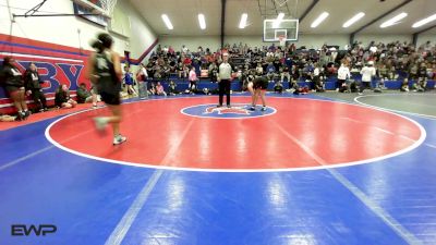 138 lbs Quarterfinal - Aliah Gamble, Tulsa Union Girls vs Brooklyn Segraves, Broken Arrow Girls
