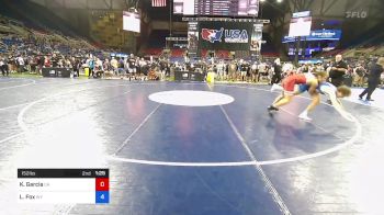 152 lbs Cons 8 #1 - Kaleo Garcia, California vs Liam Fox, Wyoming