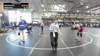 285 lbs Consi Of 8 #2 - Nicholas Ebrahimi, Berlin vs Brady Bekkenhuis, Arlington