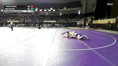 141 lbs Round Of 32 - Ryan Wilson, Washington State vs Sam Sutton, Tarleton State