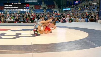 88 lbs Champ. Rd Of 16 - Ty Martin, IA vs Dominick Sindone, MI