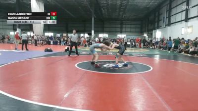 113 lbs Champ. Round 1 - Mason George, SVWC vs Evan Leadbetter, Hanover Hawkeye