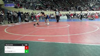 113 lbs Round Of 64 - Aiden Meza, Mustang Middle School vs Max Everett, Deer Creek