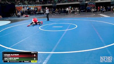 285 lbs Cons. Round 2 - Ethan Alstrom, St. Mary`s vs Matthew Baird, Eielson High School