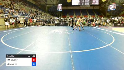 157 lbs Rnd Of 64 - Murphy Beyer, WI vs Isiah Conner, OR