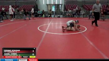 70 lbs Placement Matches (8 Team) - Dominic Schuman, Mat Assassins (PA) vs Daniel Corbin, Dynasty Death Row (NJ)
