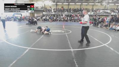 150 lbs Consi Of 16 #2 - Logan Neishel, North Providence vs Henry McElligott, Holliston