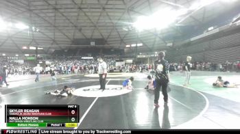 70 lbs Cons. Round 2 - Skyler Reagan, Tahoma Jr. Bears Wrestling Club vs Nalla Monson, Mat Demon Wrestling Club