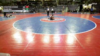 73 lbs Consi Of 4 - Strafford Stevens, Backyard Brawlers Wrestling Club vs Slade Bell, Woodland Wrestling