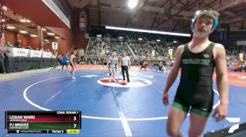 4A-132 lbs Cons. Round 1 - Jonathan Ackerman, Central vs Jerred Smith, Kelly Walsh