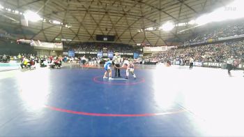 Girls 2A 170 lbs Cons. Round 3 - Norah Joyce, Ellensburg (Girls) vs Maiyah Marner, Olympic (Girls)