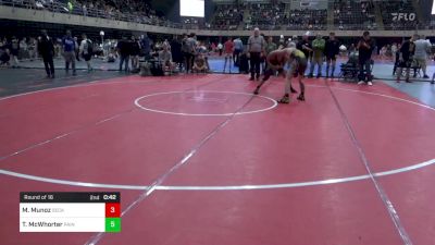 150 lbs Round Of 16 - Michael Munoz, Secaucus vs Trevor McWhorter, Painted Post