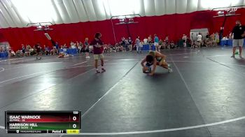 150 lbs Round 2 (6 Team) - Isaac Warnock, Olympia vs Harrison Hill, Geneseo White