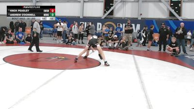 80 lbs 3rd Place Match - Andrew O'Donnell, Mat Demon Wrestling Club vs Knox Peasley, Omak Wrecking Crew Wrestling