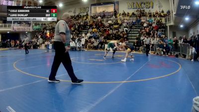 152 lbs Consy 4 - Cole Gibbons, Mt. Lebanon vs Luke Dunlap, South Fayette