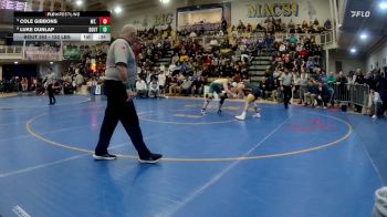 152 lbs Consy 4 - Cole Gibbons, Mt. Lebanon vs Luke Dunlap, South Fayette